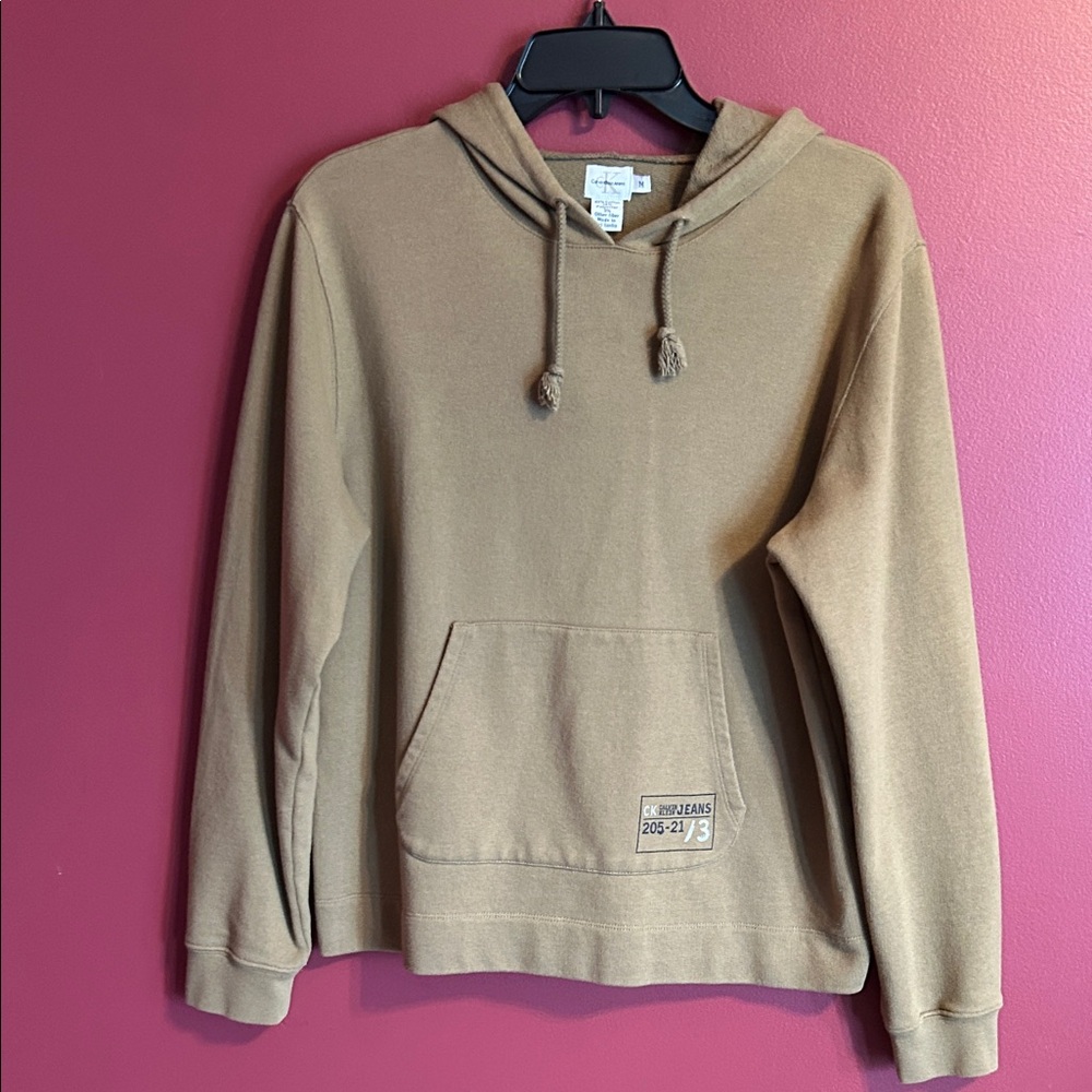 Women’s Brown Calvin Klein Sweatshirt Brown Hoodie
